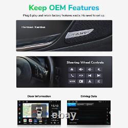 9 Android 12 4-Core 32GB Car Auto Play Radio GPS WiFi Stereo For BMW 3er E46 M3