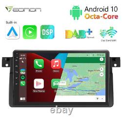 9 Large Screen Head unit Car Stereo GPS NAV Touch Screen for BMW E46 Android 10