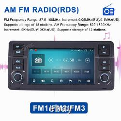 Android 12 Apple CarPlay 7 Car Stereo GPS Sat Nav DAB+ WiFi 4G For BMW E46 M3