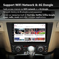 Android Auto 10 Head Unit 9Car Stereo GPS Bluetooth CarPlay for BMW E90 E92 E93