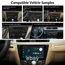 CAM+For BMW E90 Radio Android 8-Core 10 GPS Sat Nav Car Stereo 9 CarPlay CANBus