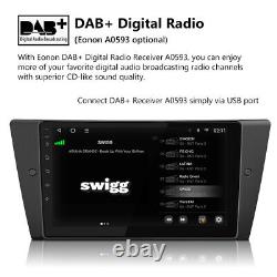 DAB+CAM+For BMW E90-E93 9 IPS Android 10 Octa Core GPS Sat Nav Car Radio Stereo