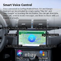 DVR+CAM+For BMW 3 Series E46 M3 9Android CarPlay Car Sat Nav Stereo Radio 8Core