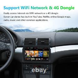 DVR+CAM+For BMW E46 9 6+64 Android 12 8-Core CarPlay Car DAB+ Sat Nav Radio DSP