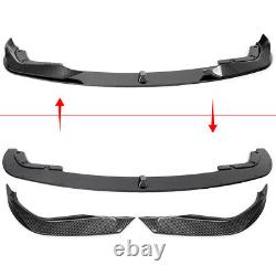 For 18-2021 Bmw 3 Series G20 G21 M Sport Ac Style Front Splitter Lip Carbon Look
