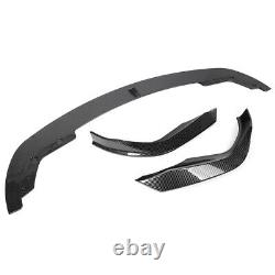 For 18-2021 Bmw 3 Series G20 G21 M Sport Ac Style Front Splitter Lip Carbon Look