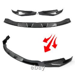 For 2021+ BMW M3 M4 G80 G82 G83 M Performance Style Carbon Look Front Splitter