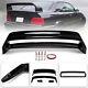 For Bmw 3 Series E36 Saloon Coupe M3 Gt Style Rear Boot Spoiler Wing Gloss Black