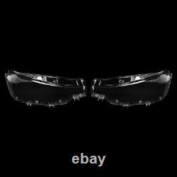 For BMW 3 Series F31 F30 16-2018 LED Headlight Lens Covers Right+Left Side Clear