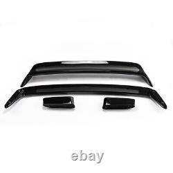 For BMW E36 1991-1999 M3 GT Style High Kick Rear Trunk Spoiler Wing Gloss Black