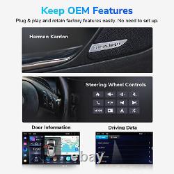 For BMW E46 Apple CarPlay Android 13 4-Core 9 DAB+ Car Stereo Sat Nav WiFi GPS