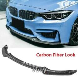 For BMW F80 M3 F82 F83 M4 2015-2020 Front Bumper Lip Splitter Lower Spoiler
