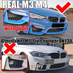 For BMW F80 M3 F82 F83 M4 2015-2020 Front Bumper Lip Splitter Lower Spoiler
