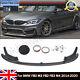 For Bmw M3 M4 F80 F82 F83 Front Bumper Lip Splitter 15-20 Mp Style Carbon Look