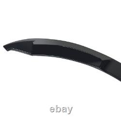 For Bmw F80 F82 F83 M3 M4 2015+ M Sport Style Front Lip Splitter Abs Gloss Black