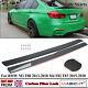 For Bmw M3 M4 F80 F82 F83 Side Skirts Extension Blade Lip Carbon Look 2013-2018