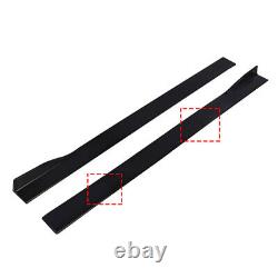 For E90 E92 E93 06-21 Front Bumper Lip Splitter Spoiler /Side Skirts /Strut Rods