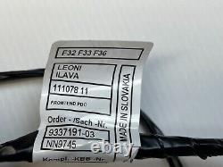 Genuine BMW 3 4 Series F30 F31 F32 F36 Parking Sensor Loom + Sensors Front White
