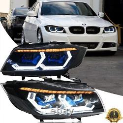 LED Headlight For BMW 3 Series E90 E91 2005-2012 HID Halogen Front Lamp Assembly