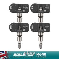 MOREsensor 4-Pack TPMS Tyre Pressure Sensor PRE-CODED for BMW S001BMW-4