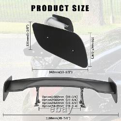 Matte Black GT Style Rear Spoiler Wing Tail Lip For 3 SERIES E92 E90 M3 2005-11