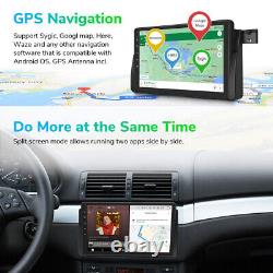 OBD+DVR+CAM+9 Car Stereo for BMW E46 GPS Sat Nav CarPlay Android 12 8-Core 6+64