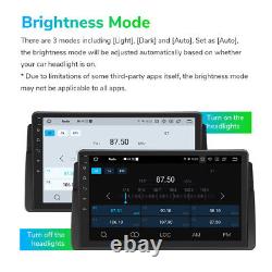 OBD+DVR+CAM+9 Car Stereo for BMW E46 GPS Sat Nav DAB+ CarPlay Android 12 8-Core