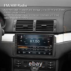 OBD+DVR+CAM+Android 10 9 Car Auto Play GPS Radio Stereo for BMW 3 E46 325i 330i