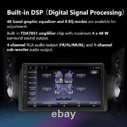 OBD+DVR+CAM+Q50Pro 9 Car Stereo for BMW E46 M3 GPS Sat Nav CarPlay Android Auto