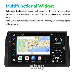 OBD+For BMW E46 9 Android 12 GPS Sat Nav Car Stereo Radio DAB+ RDS CarPlay WiFi