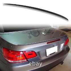 Painted Rear Boot Spoiler For BMW E93 Convertible M3 Style Black Sapphire 475