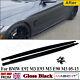Performance Side Skirts Extension Blades For Bmw M3 E92 M3 E93 05-13 Gloss Black