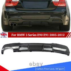 Rear Bumper Diffuser M Performance Fits BMW 3 Series E90 E91 M-Tech 2005-2011