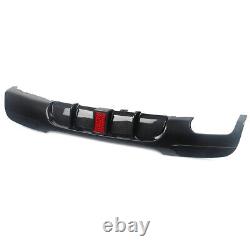 Rear Diffuser Bumper For Bmw E90 E91 05-11 3 Series Twin Pipes Body Kit F1 Style