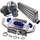 T04e T3 Universal Turbo Charger V-band 2.5 Intercooler Pipe Piping Kit