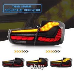 VLAND GTS LED Rear Tail Lights withSequential For 2012-18 BMW 3 Series F30 F35 F80
