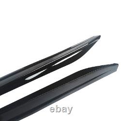 2x Pour BMW G20 G21 G28 M Performance Extensions de bas de caisse latéraux en lames brillantes noires