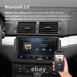 9 IPS Android 10 Autoradio GPS Sat Nav Stéréo DAB+ Bluetooth pour BMW E46 M3