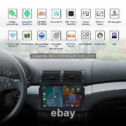 Autoradio stéréo de voiture CAM+9 Android 12 avec GPS, unité principale CarPlay Bluetooth pour BMW 3 E46