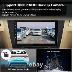 CAM+Pour BMW E90 Radio Android 8-Core 10 GPS Sat Nav Car Stereo 9 CarPlay CANBus