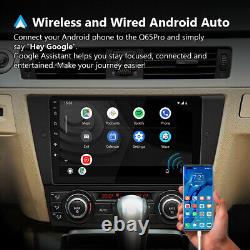 OBD+CAM+Pour BMW E90 E91 E92 E93 Android 10 8-Core 9 Stéréo de voiture GPS Sat Nav DAB+