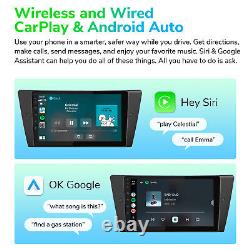 OBD+DVR+CAM+9 Android 12 Unité Principale de Navigation GPS Stéréo pour BMW E90-E93 M3.