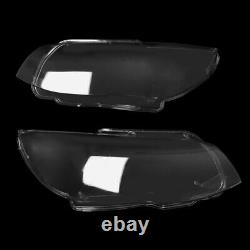 Pour BMW Série 3 E92 E93 LCI Couvercle de phare en verre clair 2010-2014