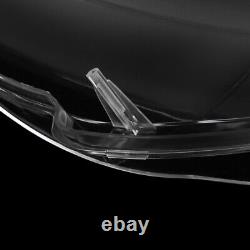 Pour BMW Série 3 E92 E93 LCI Couvercle de phare en verre clair 2010-2014