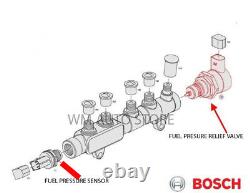 Soupape de régulation de la pression de décharge du rail de carburant Bosch s'adapte aux séries Bmw 1 2 3 4 5 6 7